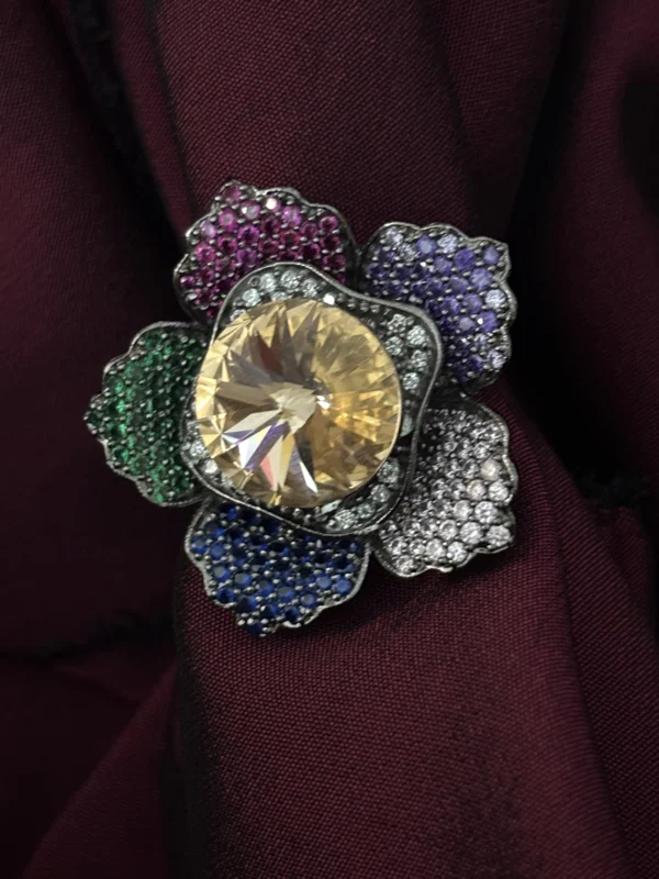 Swaroski Ring Premium Quality